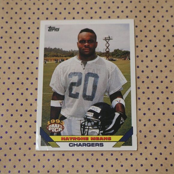 Natrone Means #477 Football Card - Picture 1 of 2